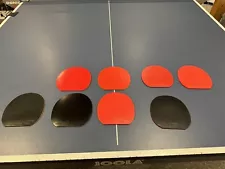 8 table tennis rubbers