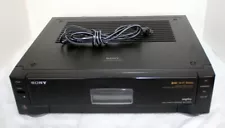 Sony SLV-R1000 Super S-VHS SVHS Player Recorder HiFi Stereo + Cord ~ Powers On