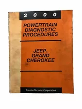 Jeep Grand Cherokee 2000 OEM Diagnostic Engine Sensors Service Repair Manual 4X4