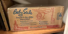 Vintage - American Family Scale Co - Baby Scale - New In Original Box. White