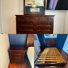 4 Piece Mahogany Bedroom Set