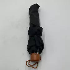 Black Foldable Umbrella Unknown Brand Small