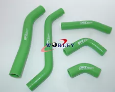 FOR KAWASAKI KXF450 KX450F 2006 2007 2008 06 07 08 Silicone Radiator Hose GREEN (For: 2007 KX450F)