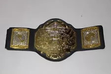 2010 Jakks TNA world Heavyweight Champion Youth Belt Signed by Kurt Angle