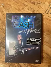 Sale!!-JOHNNY CASH LIVE AT MONTREUX 1994 DVD MUSIC NEW