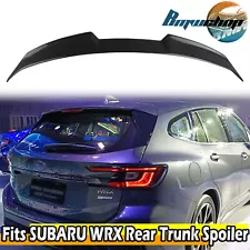 2023-2024 For SUBARU WRX 5th 5D Wagon Carbon Fiber Rear Trunk Spoiler (For: Subaru WRX)