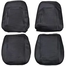 PUI 69FS10U 1969 Camaro Bucket Seat Black Upholstery