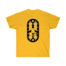 Hutch BMX "Junior Racer: Black" Gold T-Shirt