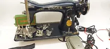 Singer Heavy Duty Sewing Machine Leather Denim Upholstery Canvas SERVICED