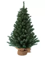 12" Unlit Pine Tree