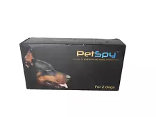 PetSpy P620B Dog Training Shock Collar for 2 Dogs with Vibration, OPEN BOX