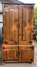 Solid Red Cedar Wardrobe Closet, Vintage Armoire