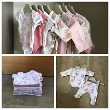 Tiny/Early/ Premature Baby Girls Clothes Bundle Great Condition.