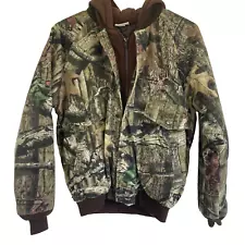 Red Head For Youth Thermolite Insulated Camouflage Hunting Jacket Zip & Button L