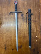 Knights of the Crusade Replica Sword Steel, wonderful condition