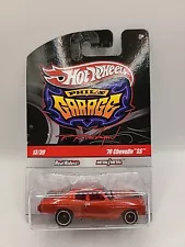 HOT WHEELS PHILS GARAGE ORANGE '70 CHEVELLE SS CHASE W/ INITIALS, SEE PICS