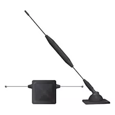 Cell Phone Signal Booster Antenna With Repeater 3' Range Car Window Mount Black