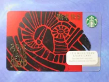 New for Sale - Starbucks Gift Card - 2015 year of the SHEEP ( Chinese New Year )