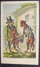 Trade Card -Earle’s Novelty Store, Manchester, NH Grand Sale For Holidays