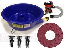 BLUE BOWL PAN GOLD Prospecting DREAM MAT CONCENTRATOR + PUMP + LEVELER KIT