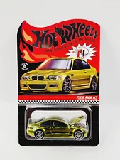 HOT WHEELS RLC 2006 BMW M3 SUPER LOW #46 NEW VERY NICE WT178