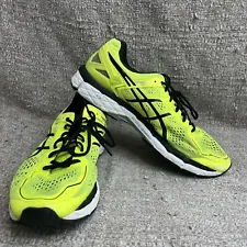 Asics Gel Kayano 22 Men’s Size 13 Running Shoes Flash Yellow/Black #T547N