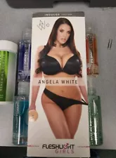 FLESHLIGHT GIRLS ANGELA WHITE DISCREET SHIPPING With Lube And Refresh Powder