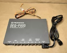 Pioneer DEQ-P800 Digital Equalizer | Has Some Cosmetic Wear