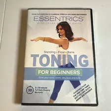 Essentrics Toning for Beginners DVD 2015 Standing Floor Barre Workout Video NEW!