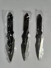 New in box - 3 Pack Tomahawk Brand Stainless-Steel Throwing Knives Set