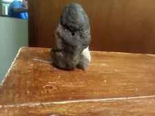 Native American Portable Stone Art: Sasquatch, Snake, Unknown Creature