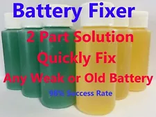 Forklift BATTERY REPAIR LIQUID Solution- 36 Volt Hawker Deka Crown (18 Bottles)