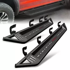 for 2007-2018 Silverado 1500 Crew Cab 5" Running Boards Drop Steel Side Step Bar