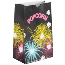 Bagcraft Packaging 5 1/2" x 3 1/4" x 8 5/8" 85 oz. Funburst Design Popcorn