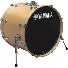 Yamaha Stage Custom Birch Bass Drum 20 x 17 in., Natural Wood 197881157371