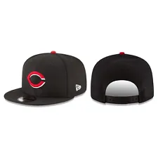 MLB - Cincinnati Reds 9FIFTY Adjustable Snap-Back New Era Cap - Black