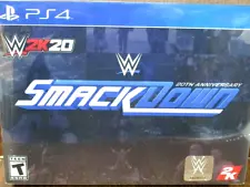 WWE 2K20 SmackDown 20th Anniversary Edition Box Set (for PS4) NEW