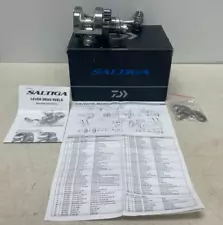 Daiwa Saltiga Lever Drag Two Speed Reel 6.3:1 H, 3.1:1 L Stainless