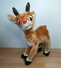 Vintage Gemmy Industries 15” Rudolph The Red Nosed Reindeer 1992 Plush For Parts