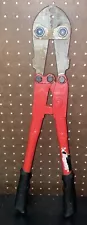 20" hand swaging tool crimper for 1/16", 3/32", 1/8", & 3/16" cable/wire stops