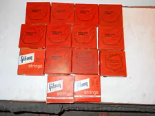 Lot of Vintage Old Antique Gibson Guitar/Mandolin Strings