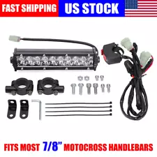 For KLX110 CRF110 TTR110 YZ250F plug-n-play led headlight light bar lighting kit (For: 2007 KLX110)