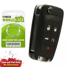 Replacement For 2010 2011 2012 2013 Buick Lacrosse Flip Key Fob Case