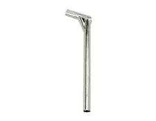 ELF STYLE CHROMOLY Zip-back/Lay-back SEATPOST Old/Mid School BMX 25.4 CHROME