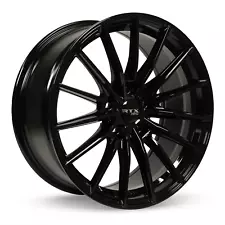 22 inch 22x9 RTX FF15 Gloss Black wheels rims 5x4.5 5x114.3 +35