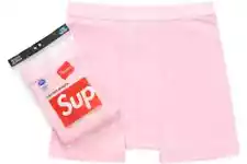 Supreme x Hanes Boxer Briefs (2 pack) - Pink Sizes - S M L