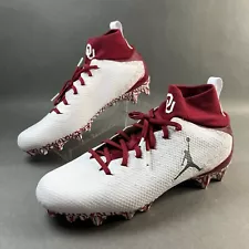 Jordan Nike Vapor Untouchable Pro 3 Oklahoma Football Cleats Size 11 WIDE