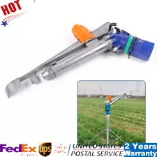 2'' Irrigation Spray Gun Sprinkler Gun Large 360°Adjustable Impact Area Water