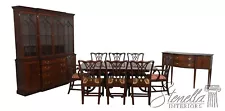 L65563EC: HENKEL HARRIS 11 Piece Mahogany Dining Room Set