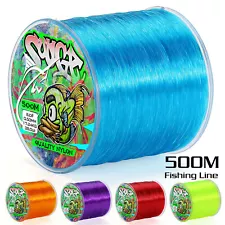 500m Nylon Fishing Line Monofilament Line Fishing Cord For Saltwater Fishing